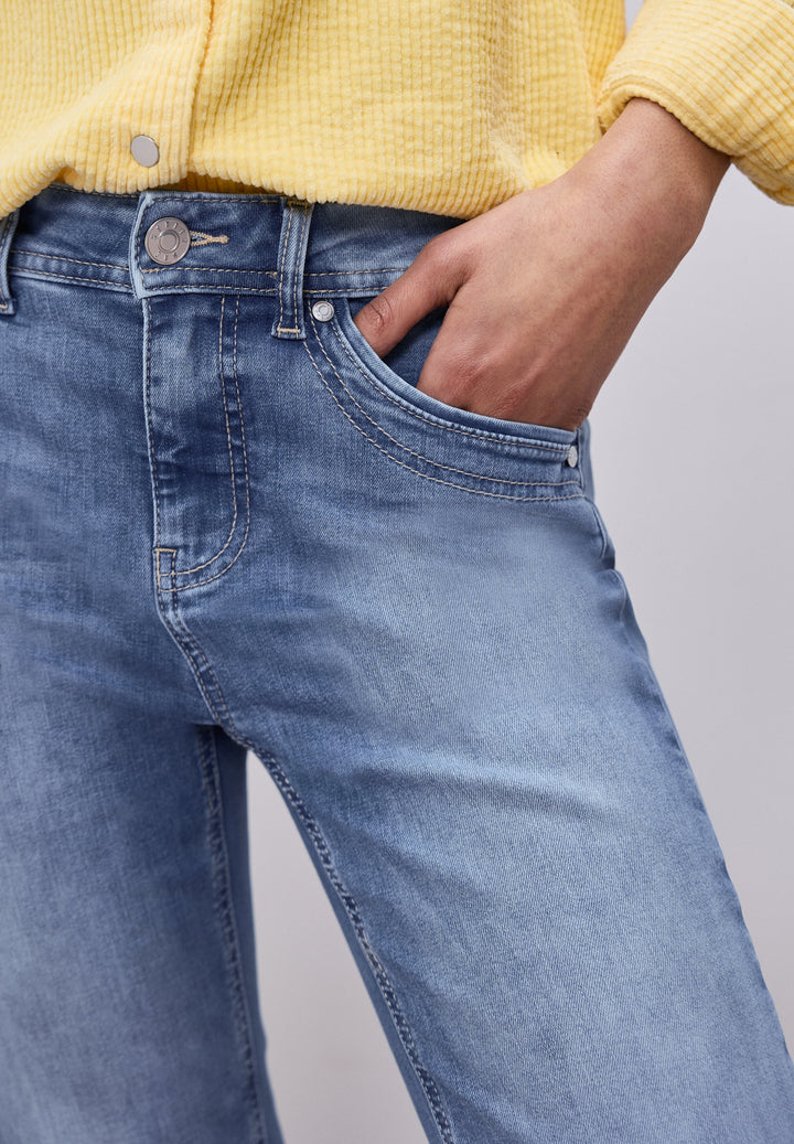 QR Style Blaire Bootcut,hw,lig, Light Blue Wash 17625 Bild 7