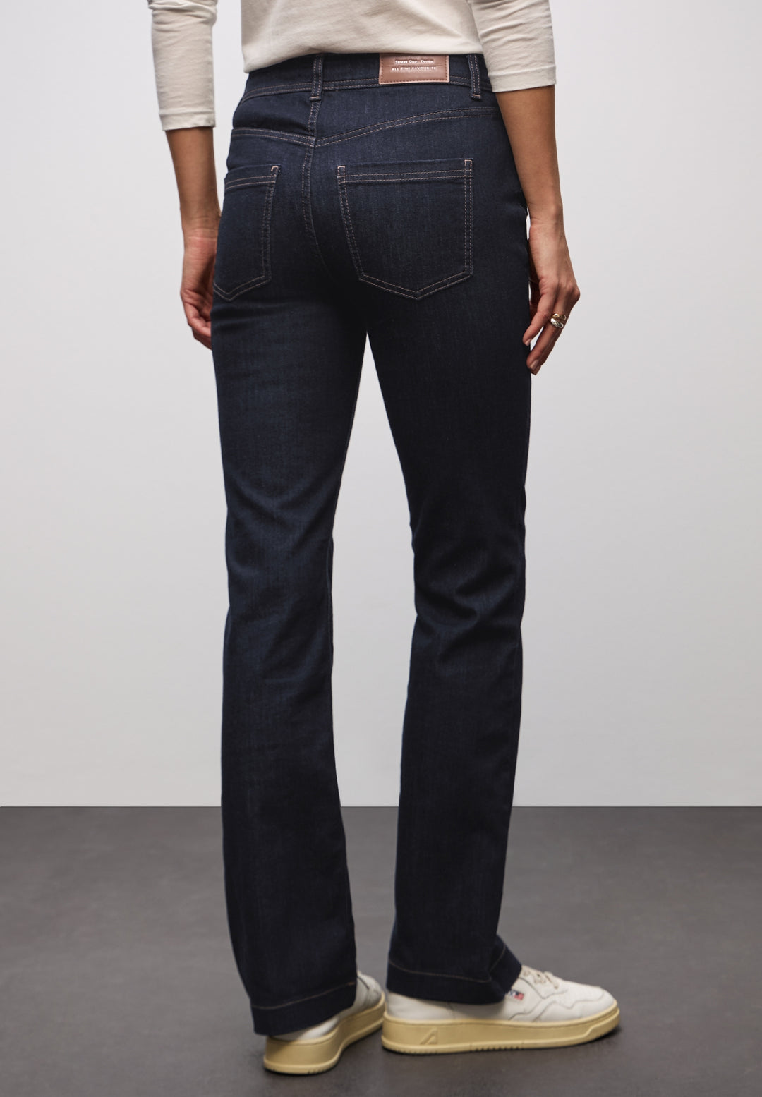 QR Style Bootcut,hw,rinsed, rinsed dark blue 17233 Bild 4