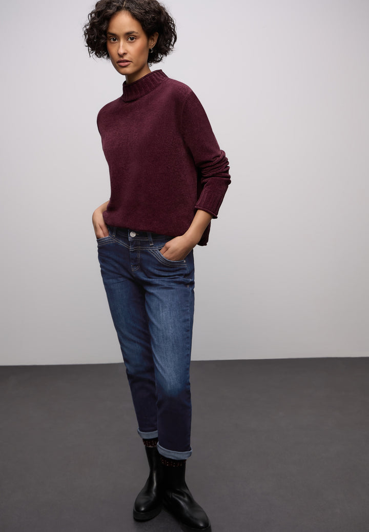 QR Style Boyfriend,mw,dark blu, dark indigo soft washed 17239 Bild 6
