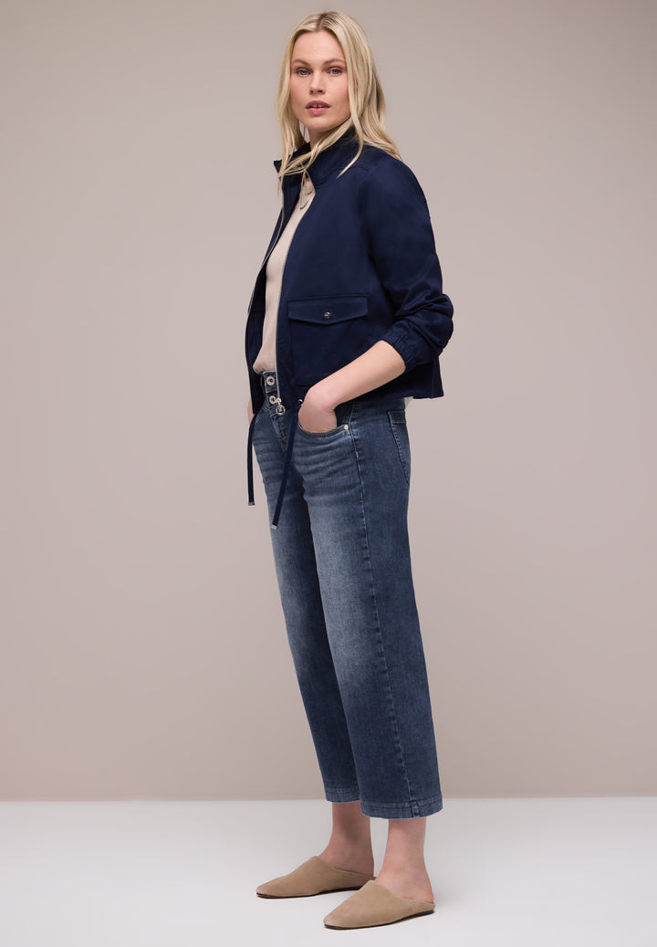 QR Style Emee Wide Leg,hw,dark, dark blue wash 17676 Bild 5