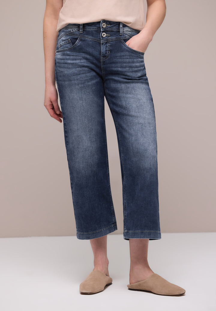 QR Style Emee Wide Leg,hw,dark, dark blue wash 17676 Bild 7