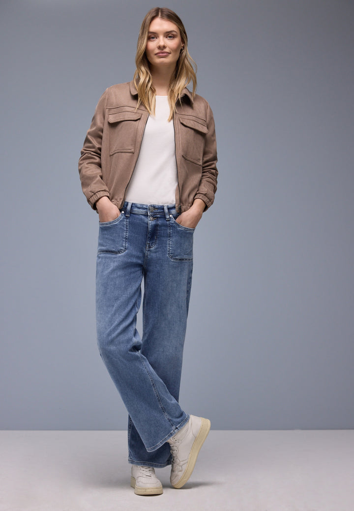 QR Style Emee Wide Leg,hw,ligh, Light Blue Authentic 17626 Bild 3