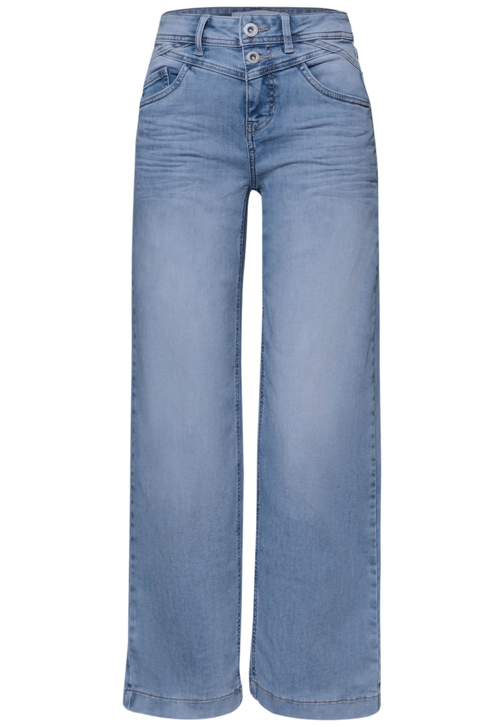 QR Style Emee Wide Leg,hw,ligh, light blue wash 17675 Bild 1