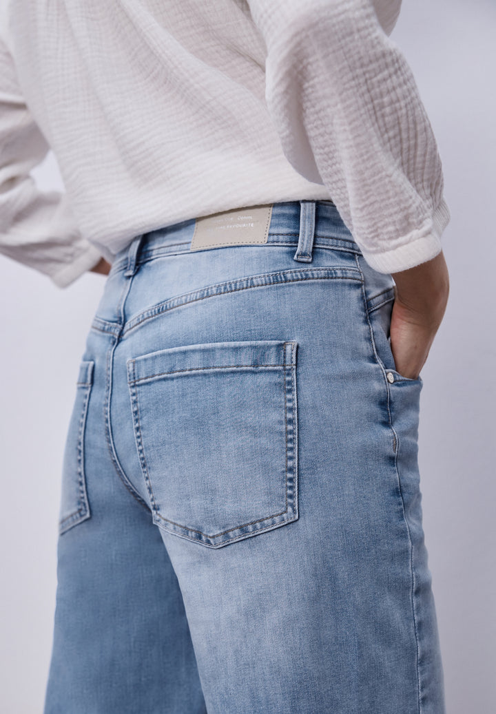 QR Style Emee Wide Leg,hw,ligh, light blue wash 17675 Bild 6