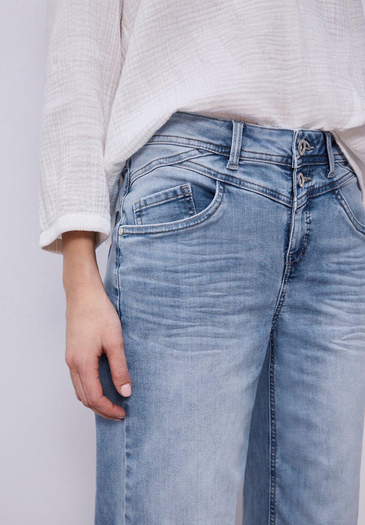 QR Style Emee Wide Leg,hw,ligh, light blue wash 17675 Bild 6