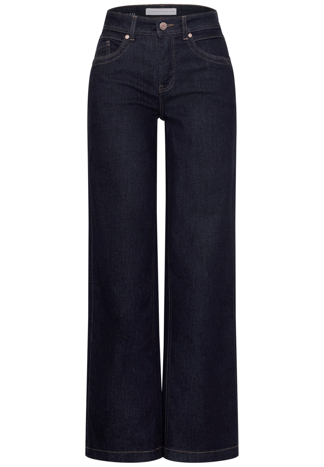 QR Style Emee Wide Leg,hw,rins, Rinse Soft Washed 18054 Bild 1