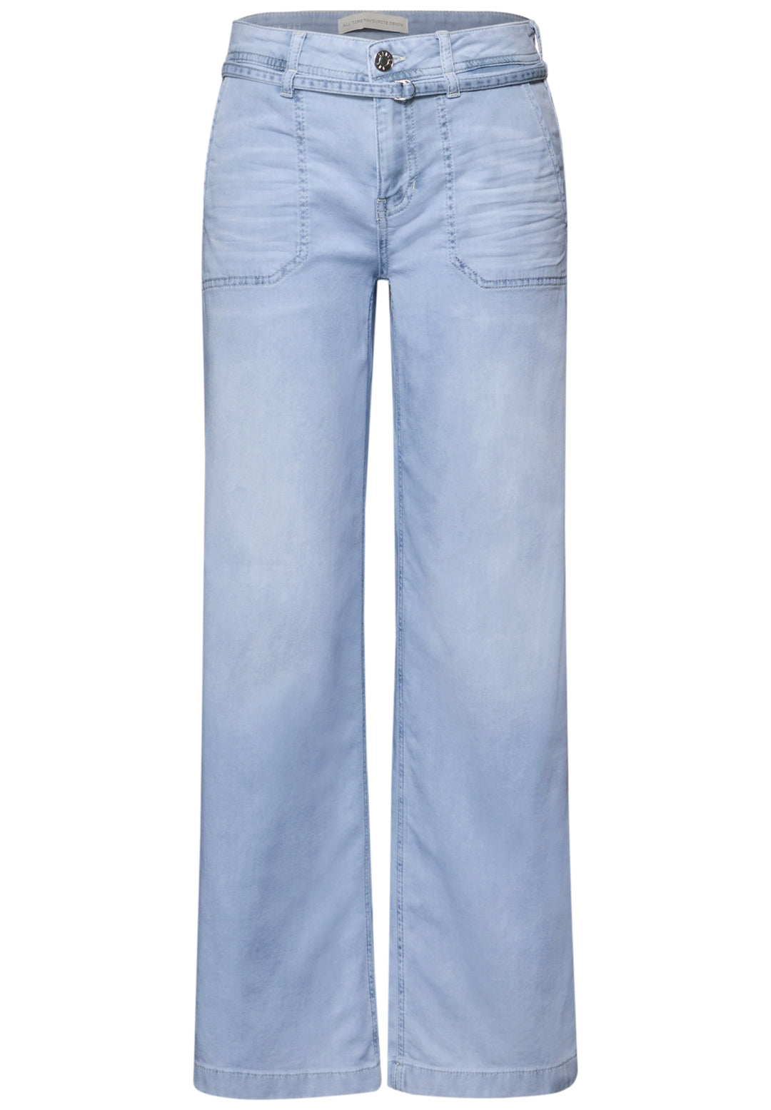 QR Style Emee Wide Leg,mw,blea, ultra bleached wash 17682 Bild 1