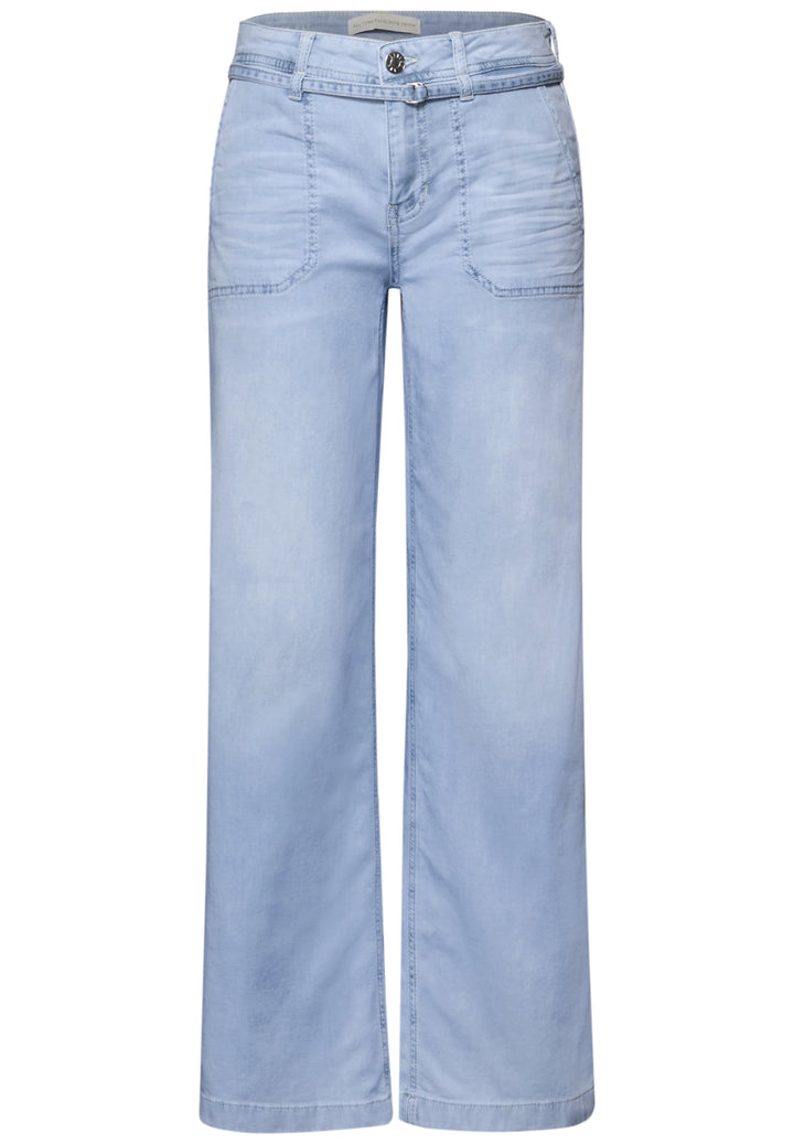 QR Style Emee Wide Leg,mw,blea, ultra bleached wash 17682 Bild 1