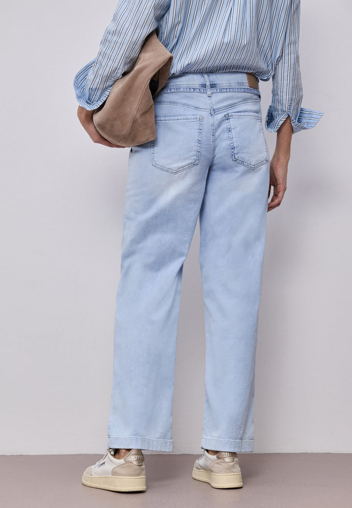 QR Style Emee Wide Leg,mw,blea, ultra bleached wash 17682 Bild 3