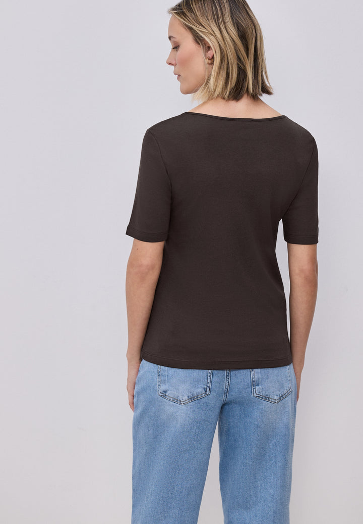 QR Style heart neck Ada 1/2 sl, espresso brown 17276 Bild 4