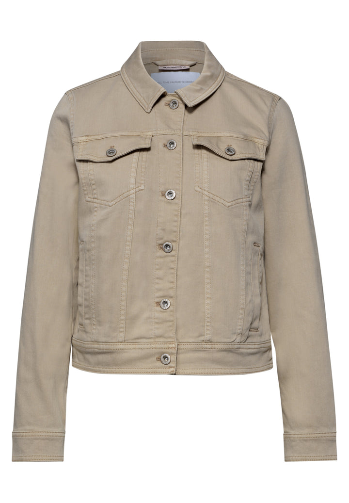 QR Style Jacket,beige washed, Beige Washed 17789 Bild 1