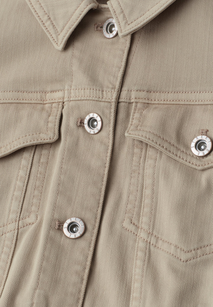QR Style Jacket,beige washed, Beige Washed 17789 Bild 2