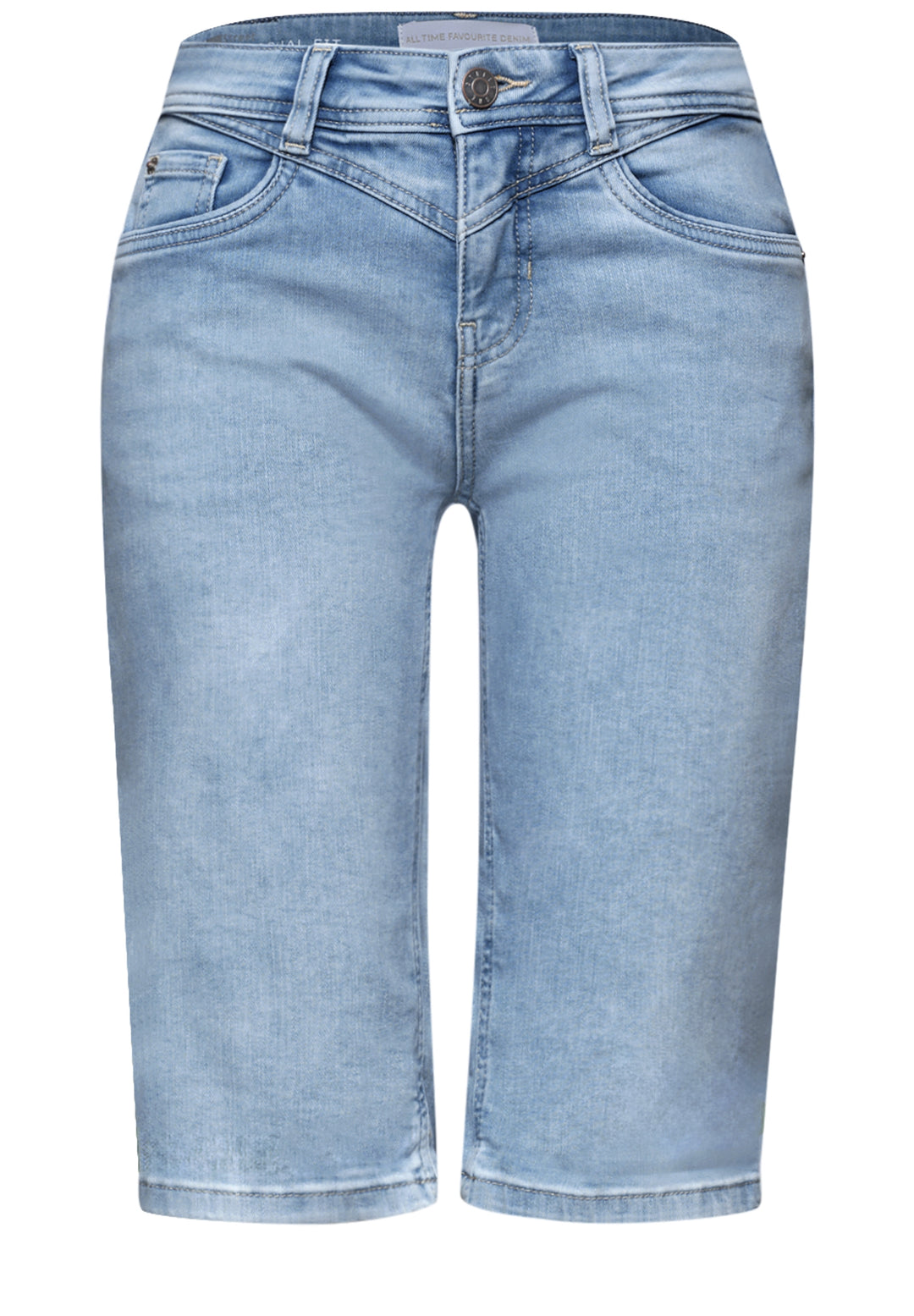 QR Style Jane,mw,bermuda,bleac, light blue authentic wash 17690 Bild 1