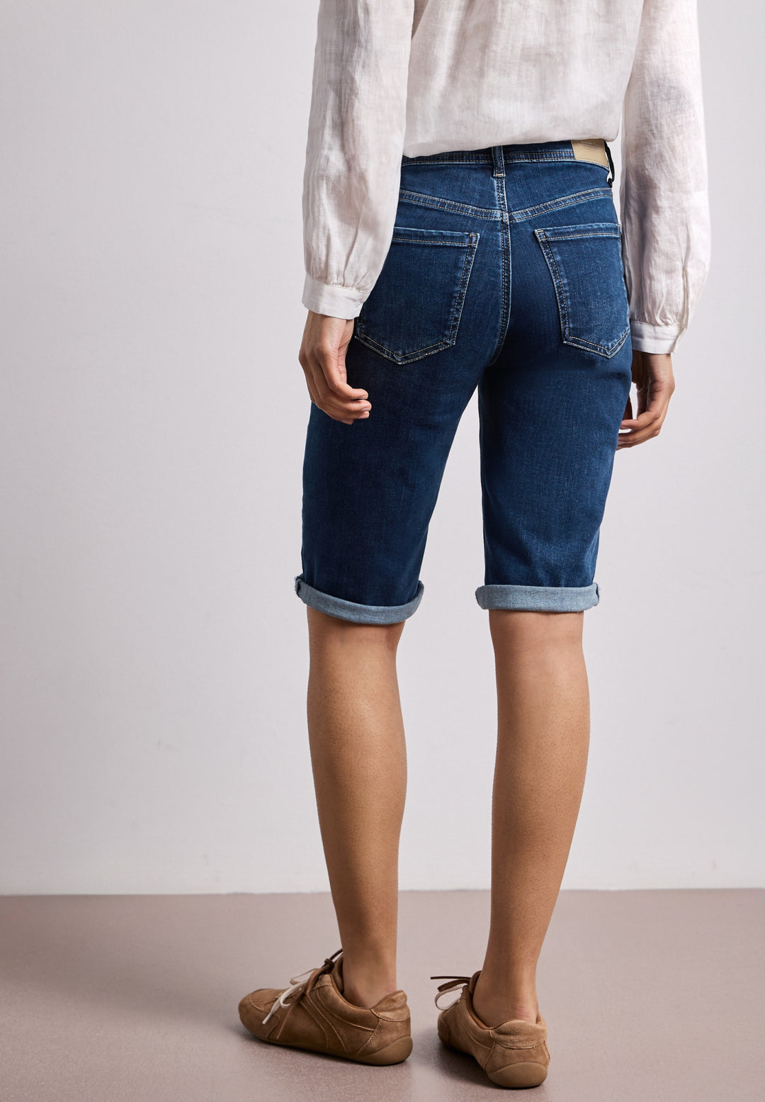 QR Style Jane,mw,bermuda,dark, dark blue authentic wash 17689 Bild 4