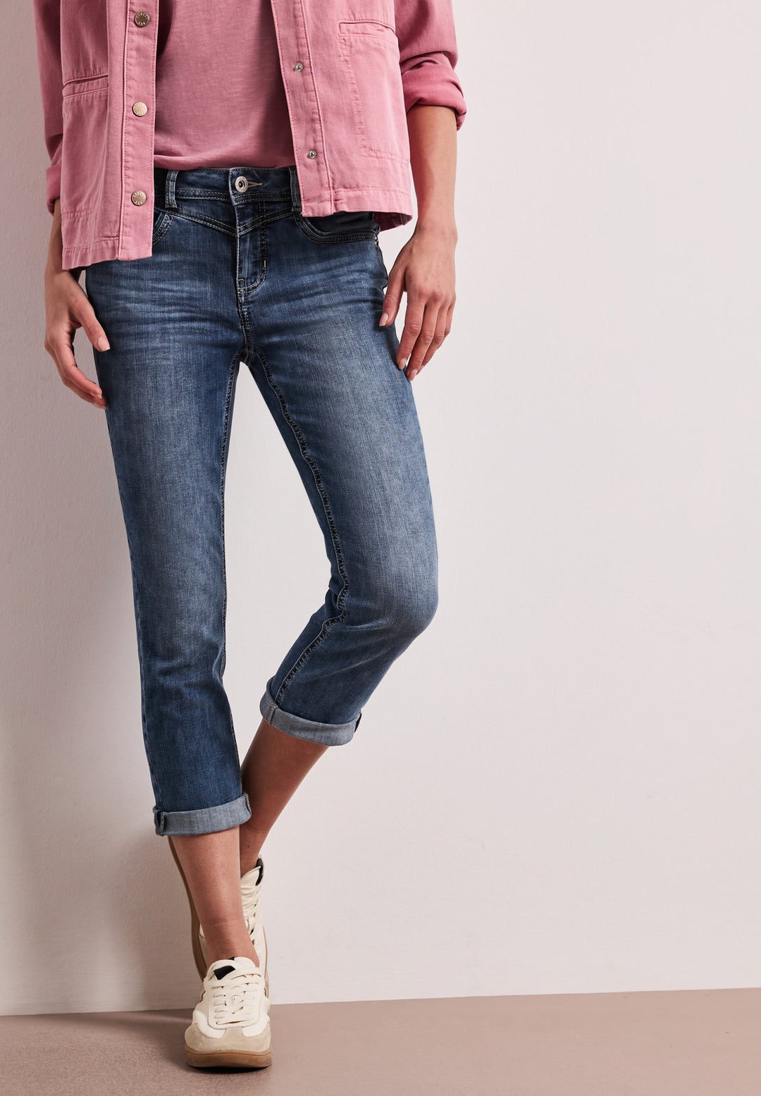 QR Style Jane,mw,dark blue, authentic dark blue wash 17684 Bild 3