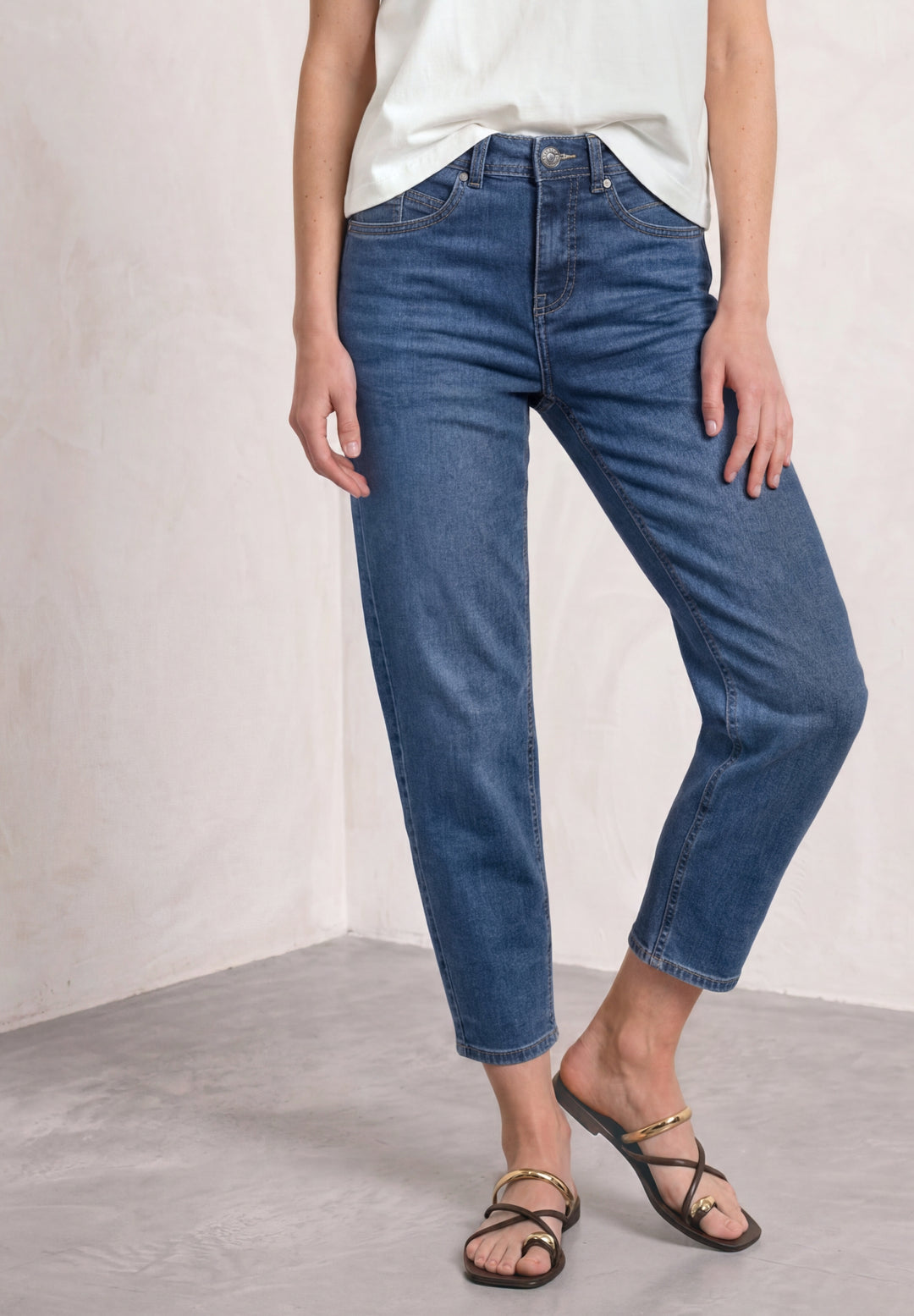 QR Style Karlie Barrel,hw,mid, Medium Blue washed 18048 Bild 3