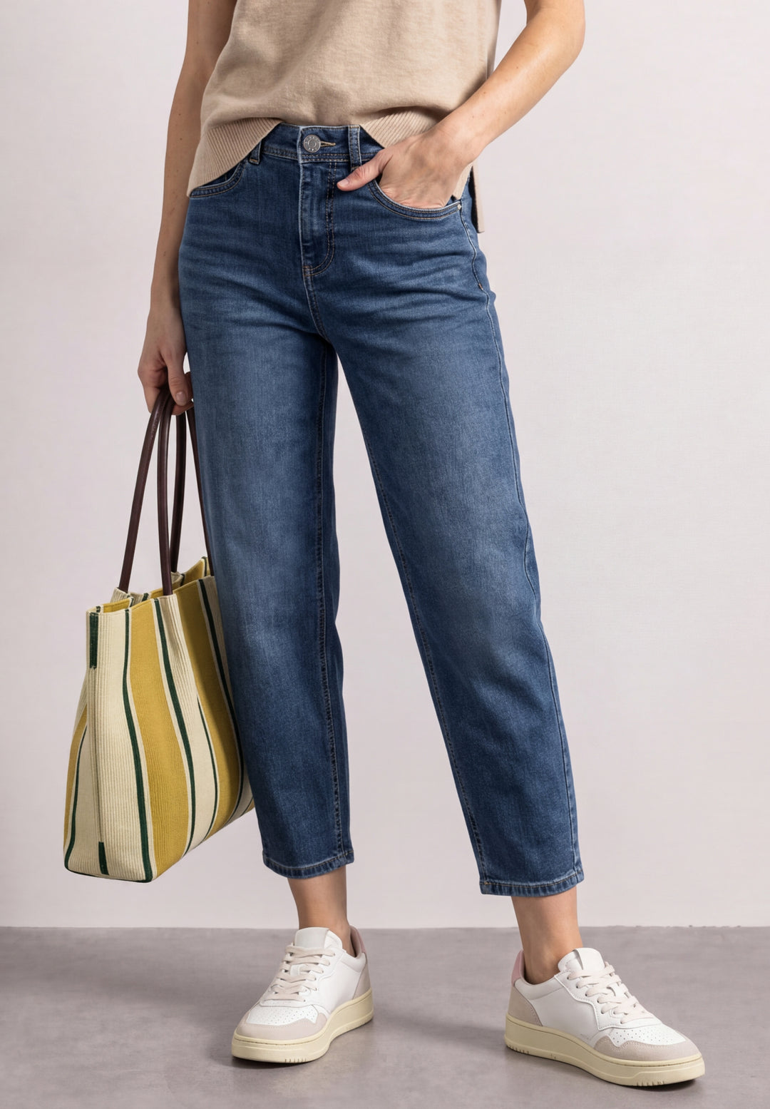 QR Style Karlie Barrel,hw,mid, Medium Blue washed 18048 Bild 3