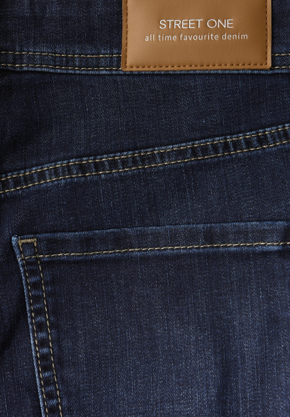 QR Style Straight Leg,mw,dark, deep indigo washed 17230 Bild 2