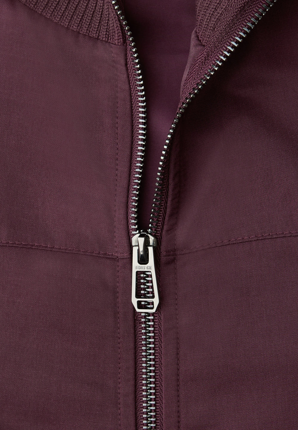 Satin Bomber Blouson Jkt w. Kn, jazz berry 17151 Bild 2