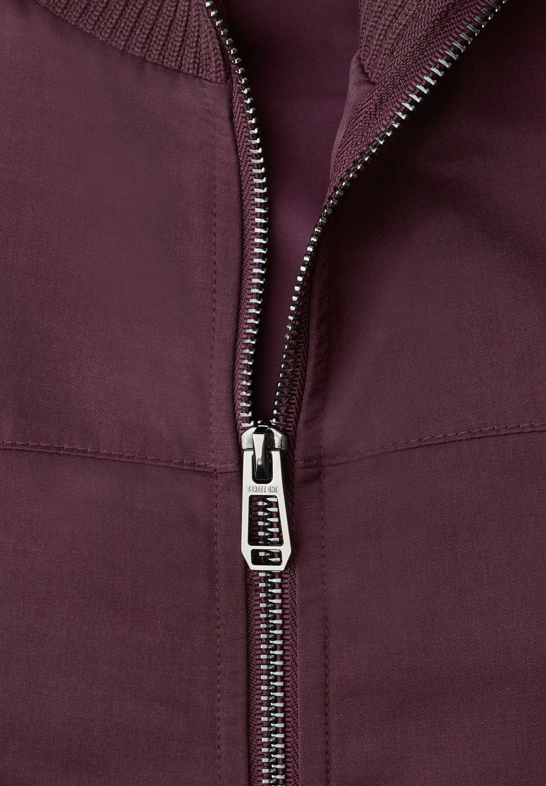 Satin Bomber Blouson Jkt w. Kn, jazz berry 17151 Bild 2
