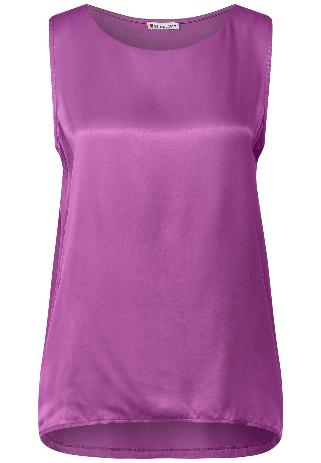 satin look top, meta lilac 15141 Bild 1