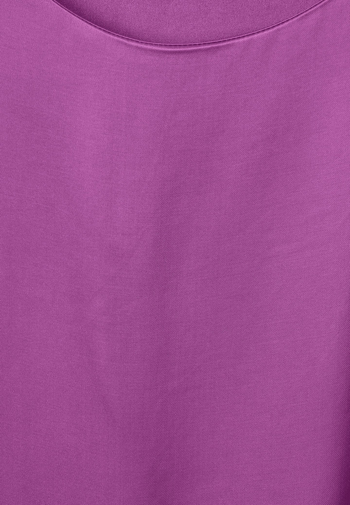 satin look top, meta lilac 15141 Bild 5