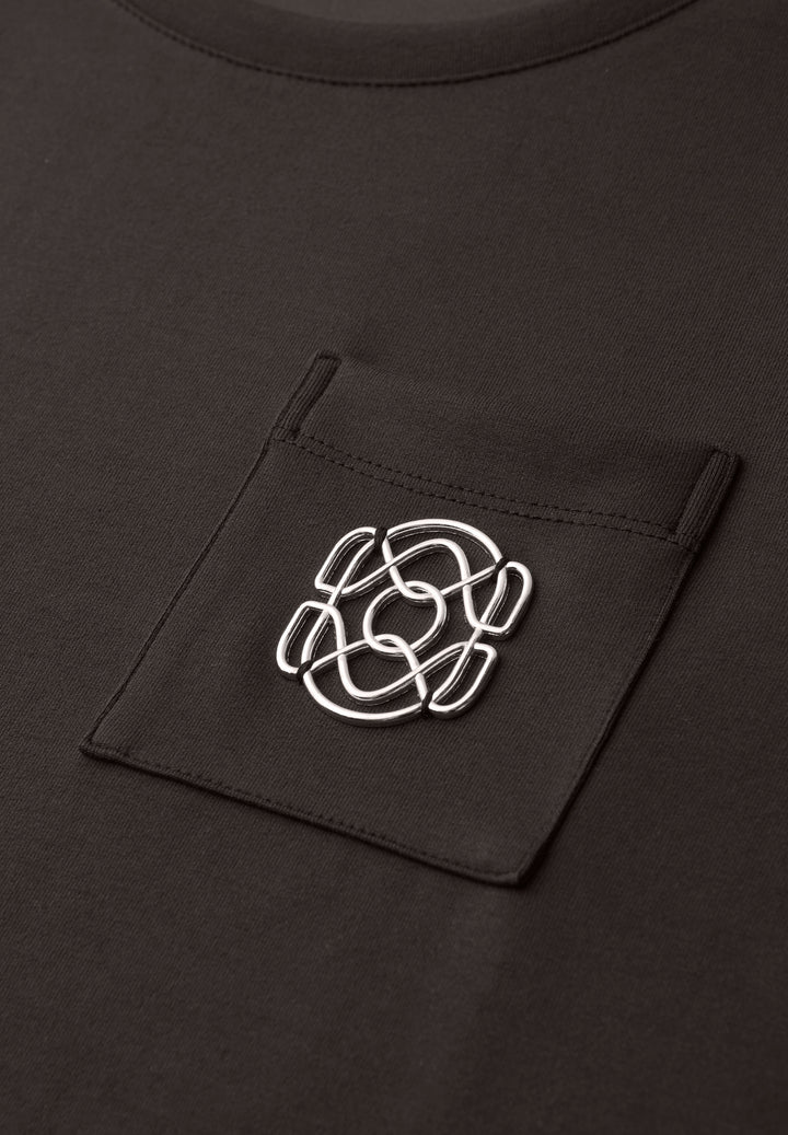 shirt w.deco detail, espresso brown 17276 Bild 2