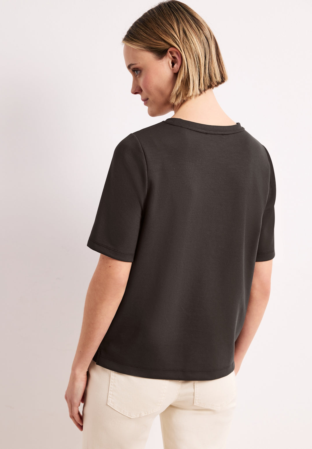 shirt w.deco detail, espresso brown 17276 Bild 4