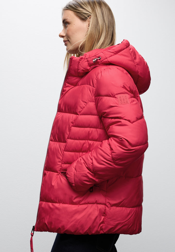 Short Padded Jkt, carpet red 11359 Bild 3