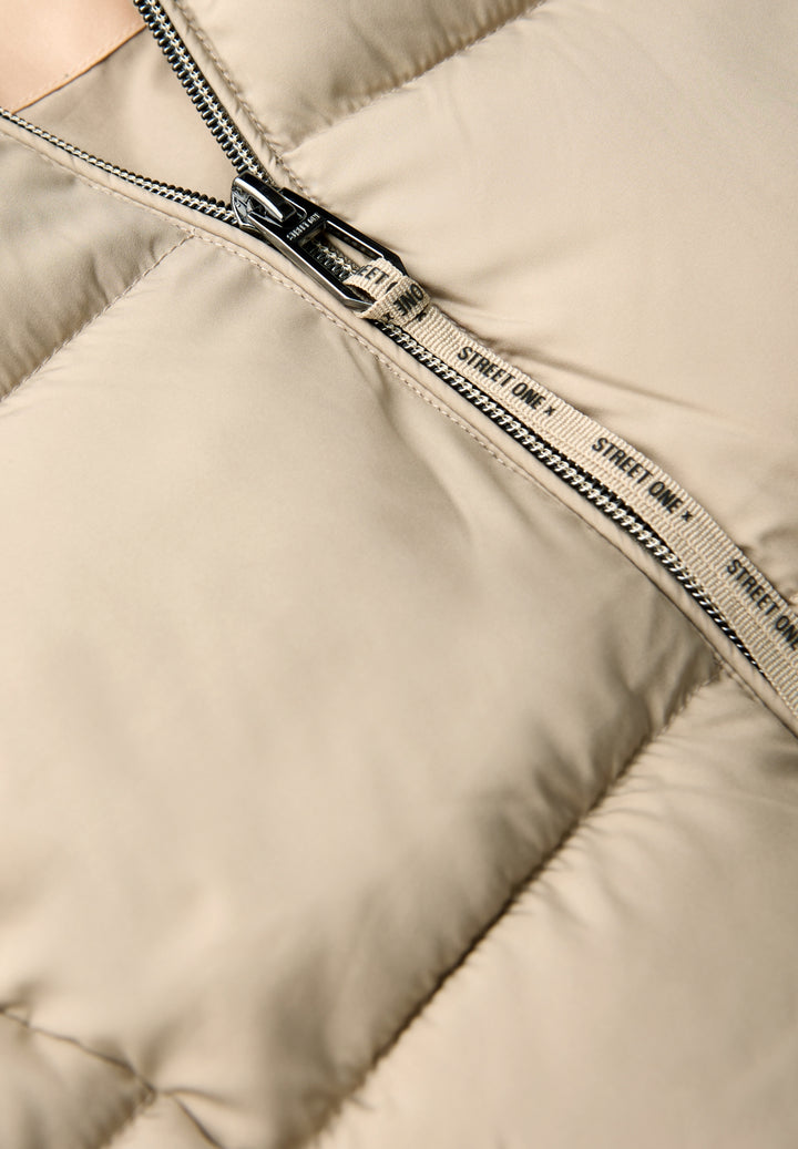 Short Padded Jkt, Smooth Champagne 16631 Bild 2