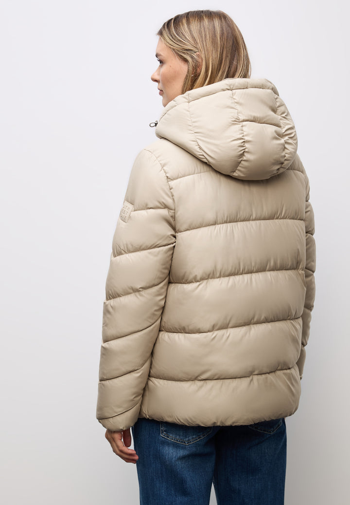 Short Padded Jkt, Smooth Champagne 16631 Bild 4