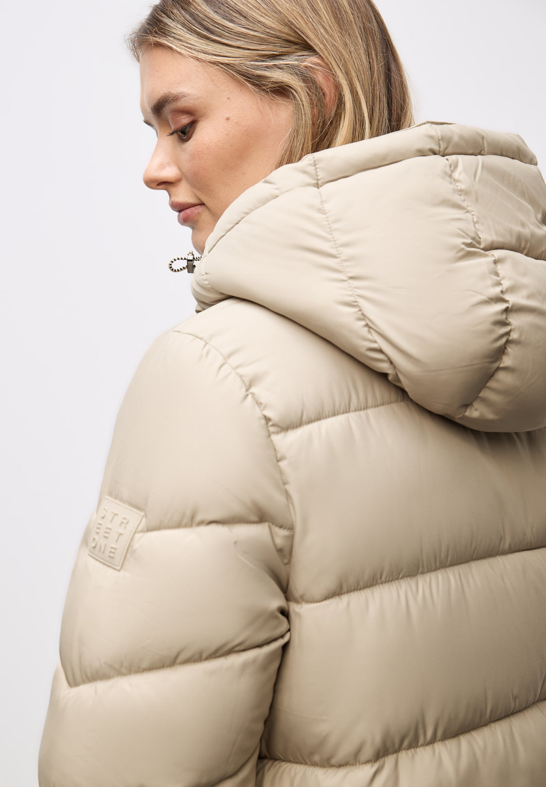 Short Padded Jkt, Smooth Champagne 16631 Bild 6