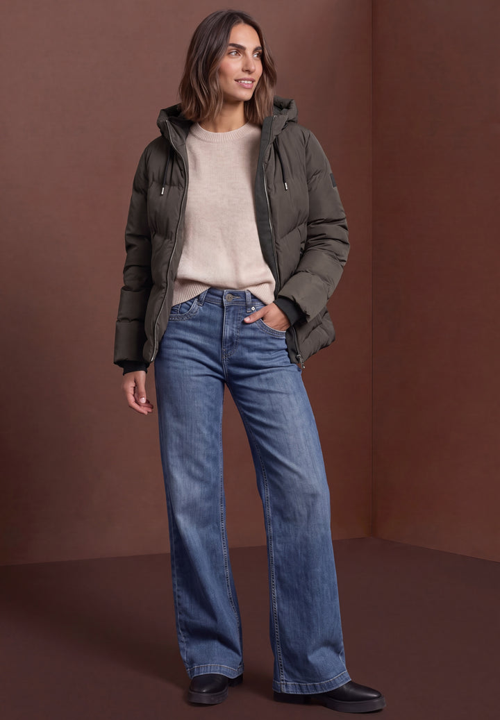 Short Padded Jkt w. Glued Quil, auburn brown 17111 Bild 5