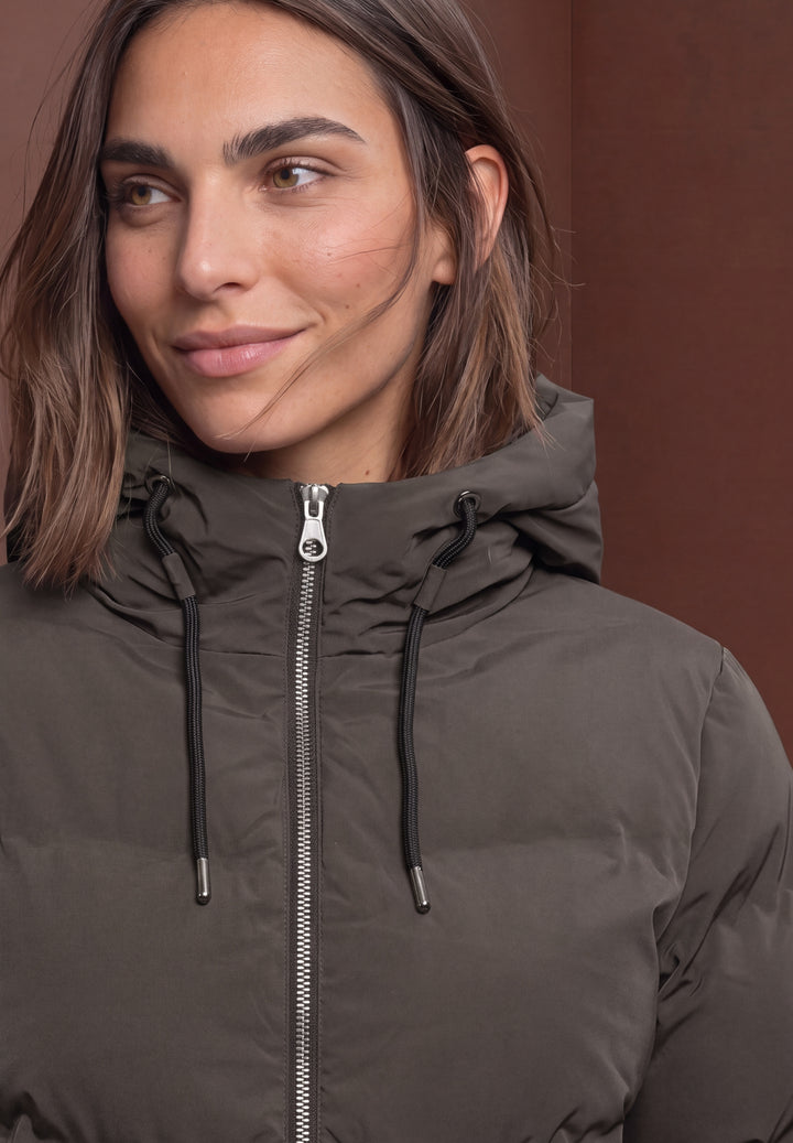 Short Padded Jkt w. Glued Quil, auburn brown 17111 Bild 6