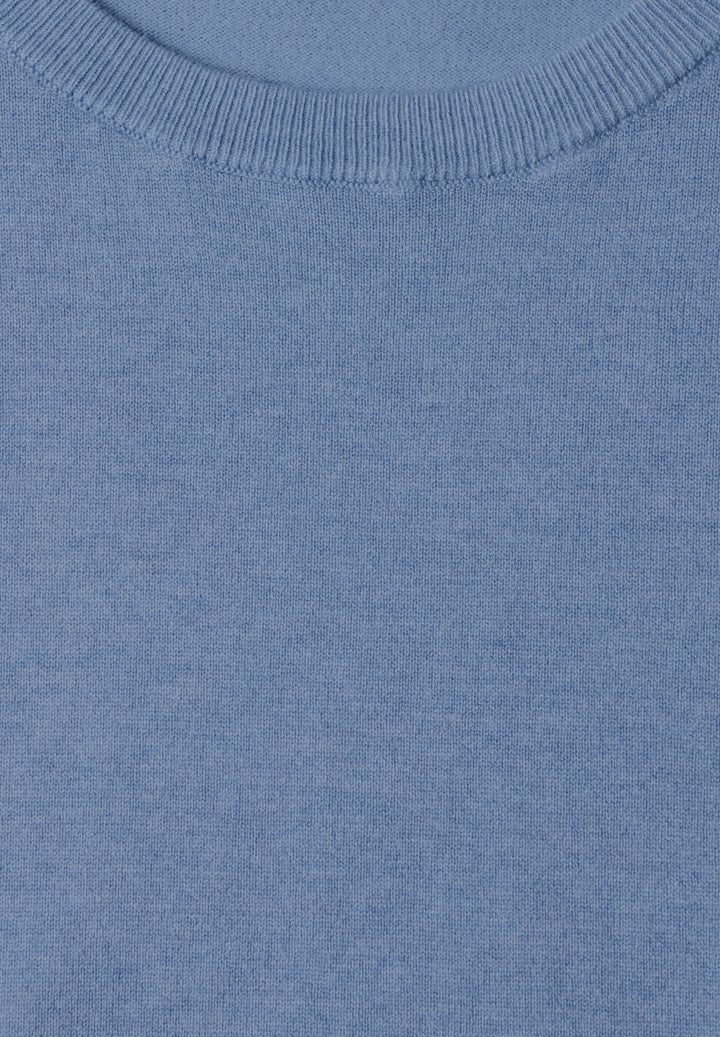 short sleeve sweater, northern blue mel. 17934 Bild 2