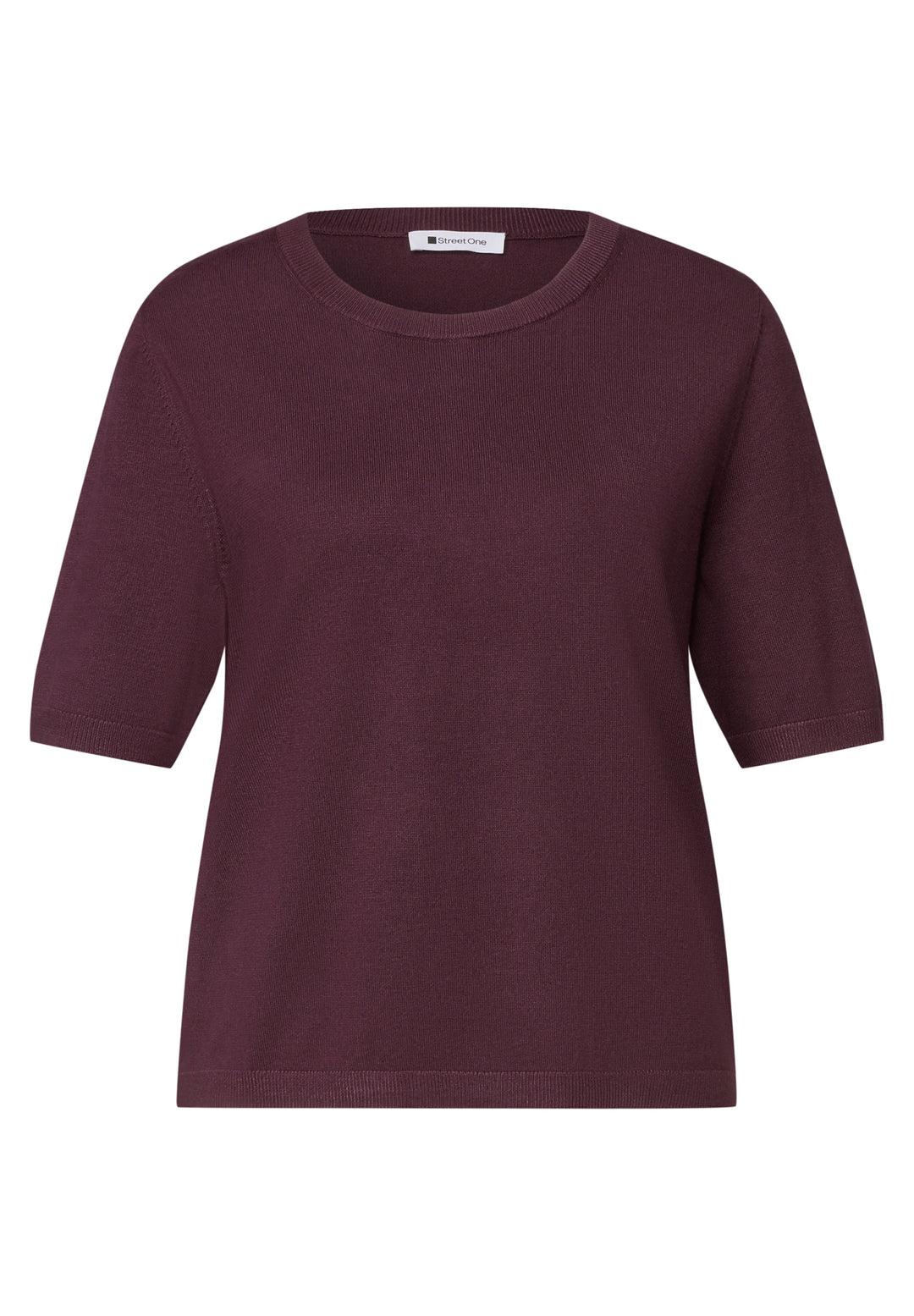 short sleeve sweater, rustic rouge 17820 Bild 1