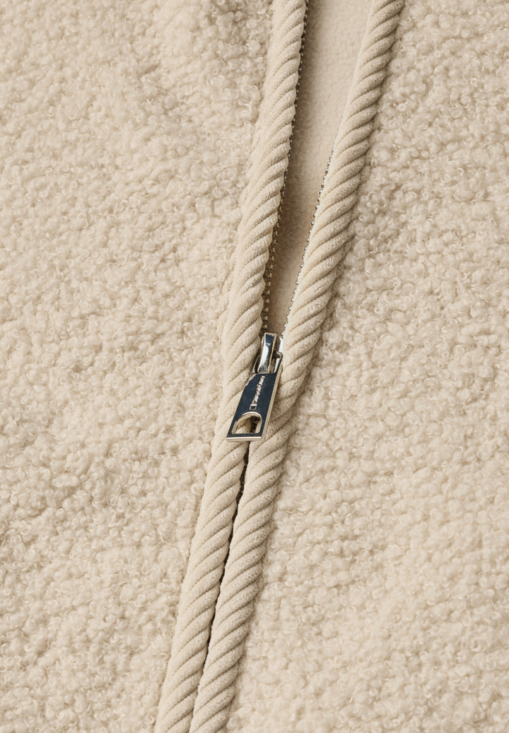 Short Teddy Vest w. Corduroy D, soft fawn beige 17185 Bild 2