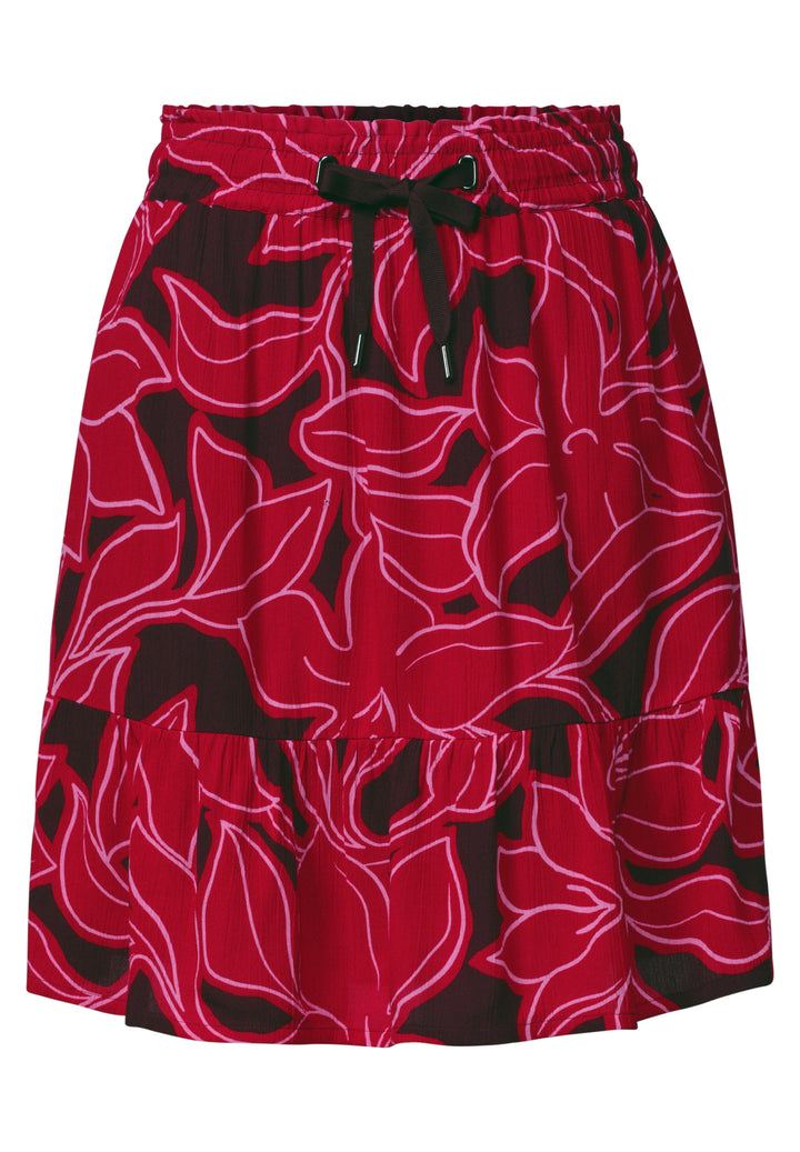 Skirt Volant_AOP, salsa red 37504 Bild 1