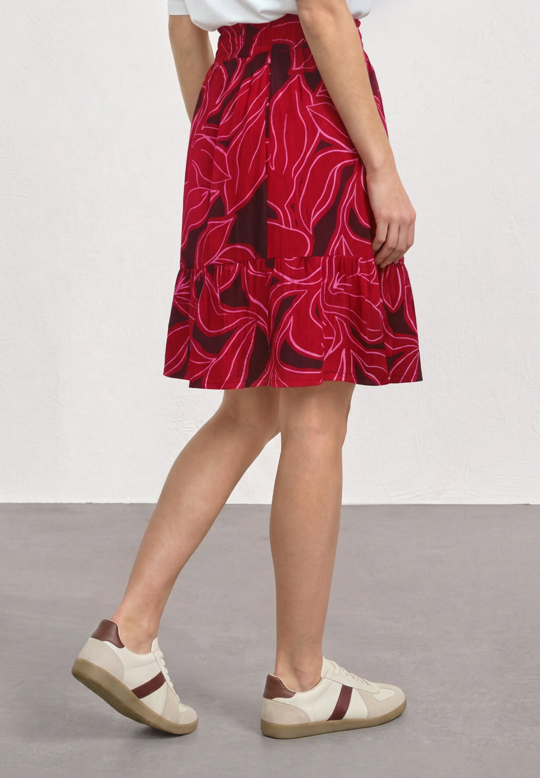 Skirt Volant_AOP, salsa red 37504 Bild 4