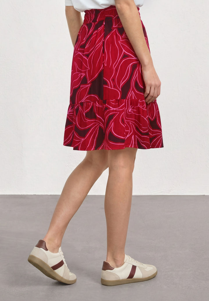 Skirt Volant_AOP, salsa red 37504 Bild 4