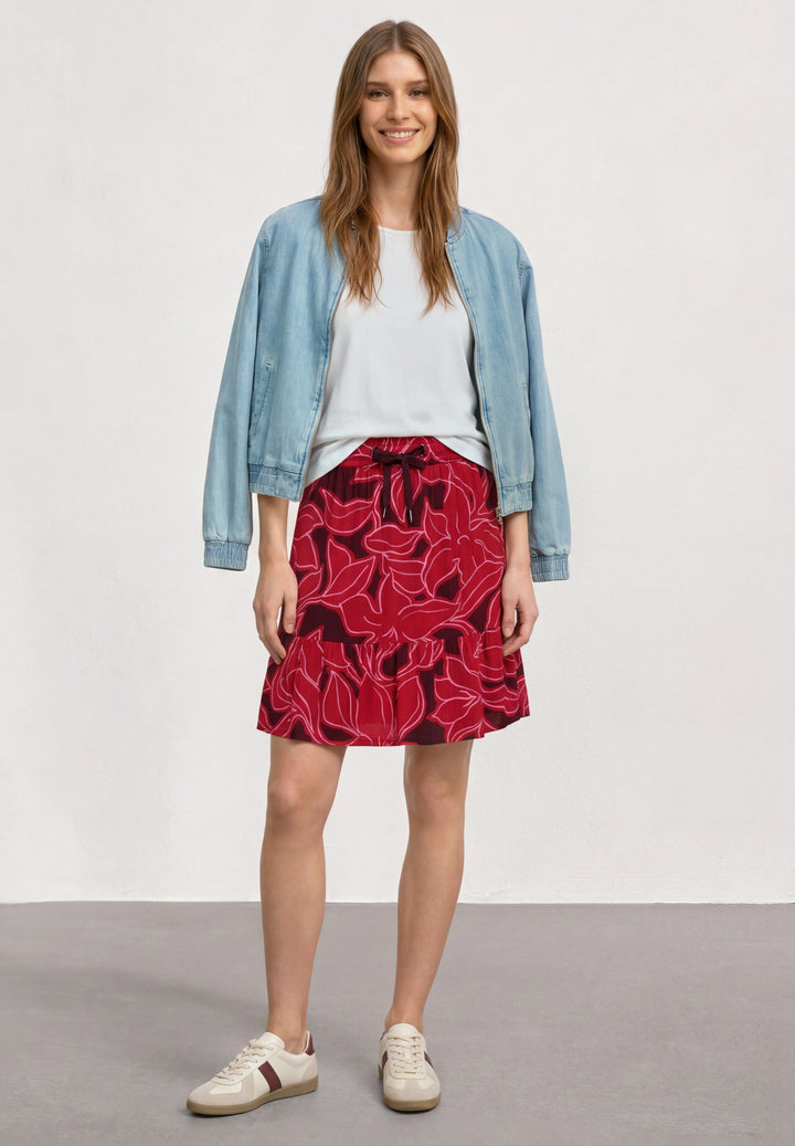 Skirt Volant_AOP, salsa red 37504 Bild 5