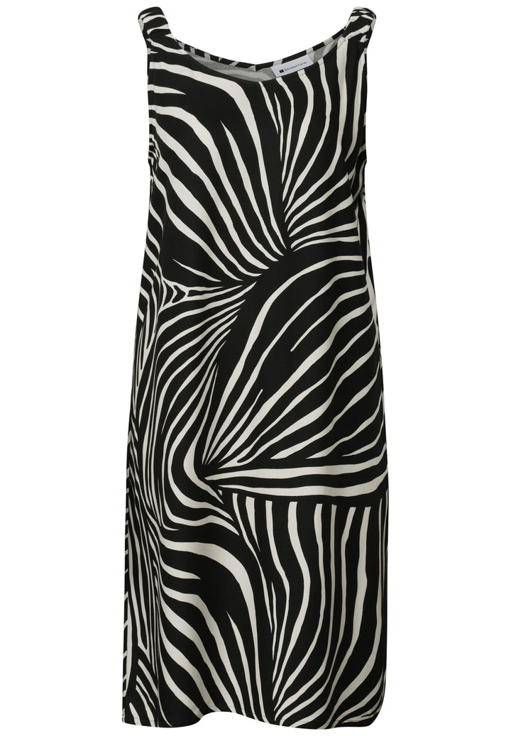 Sleeveless Dress_AOP, Black 20001 Bild 1