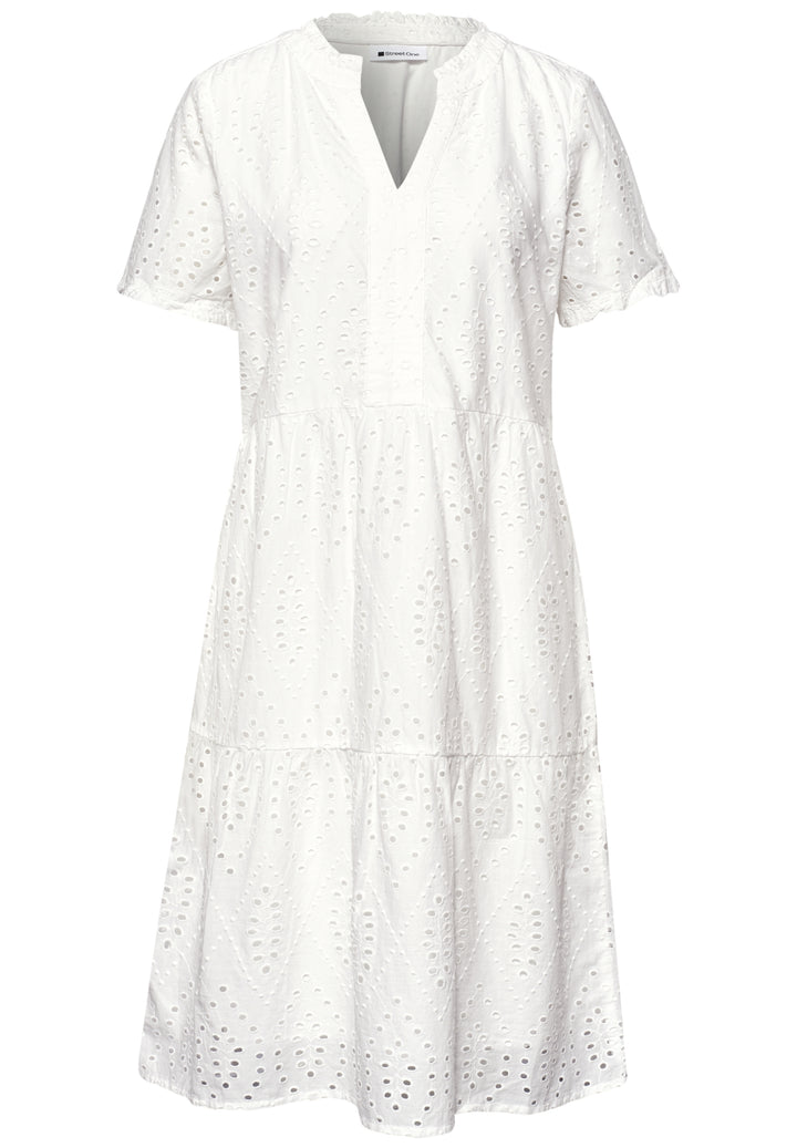 SOL_shiffley Tunic Dress solid, off white 10108 Bild 1