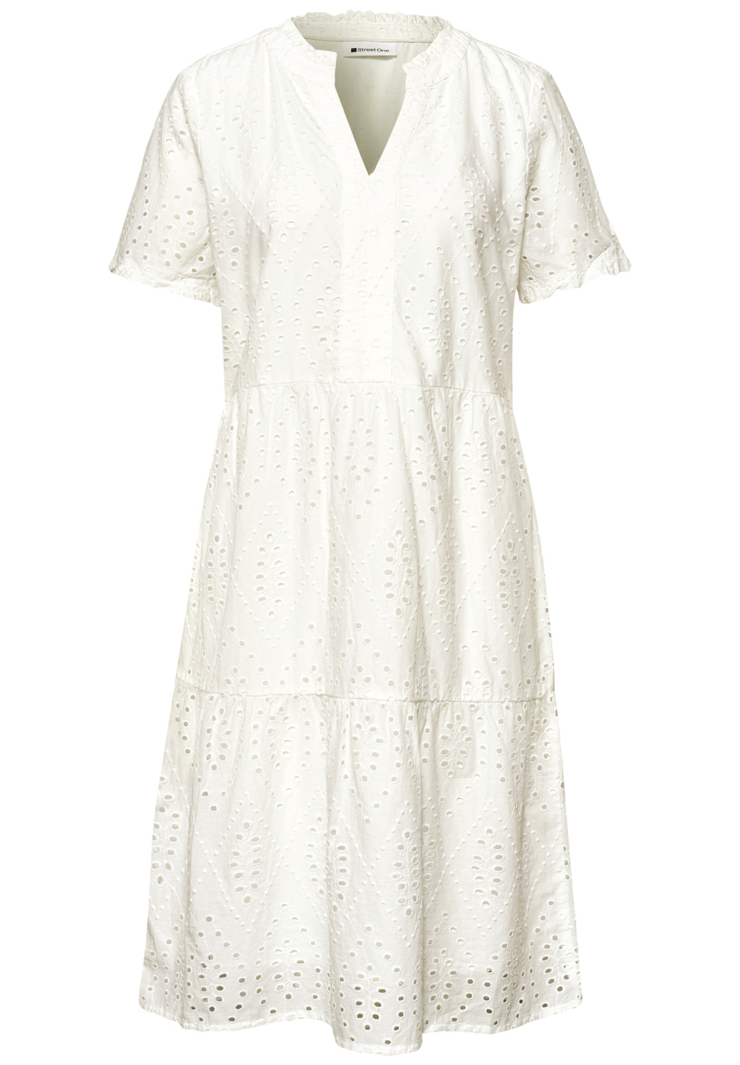 SOL_shiffley Tunic Dress solid, off white 10108 Bild 1