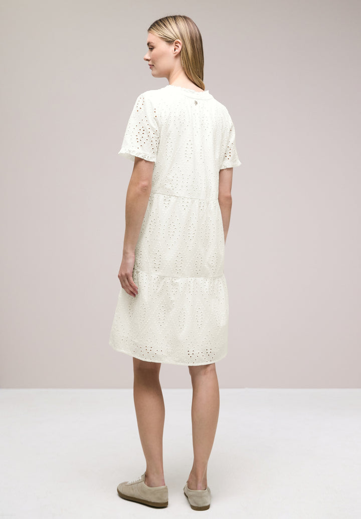 SOL_shiffley Tunic Dress solid, off white 10108 Bild 4