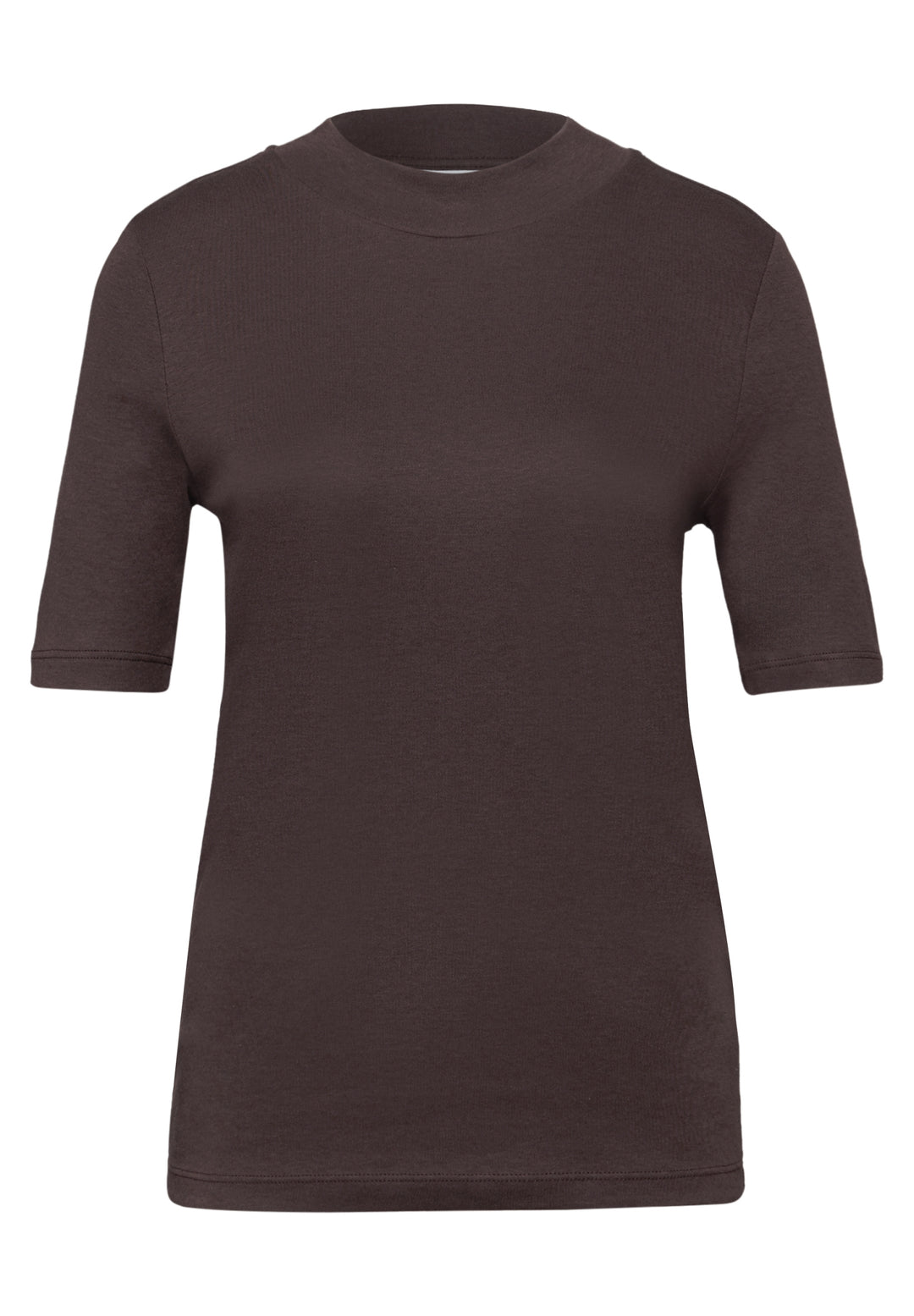 basic turtle neck shirt, plummy brown 16528 Bild 1