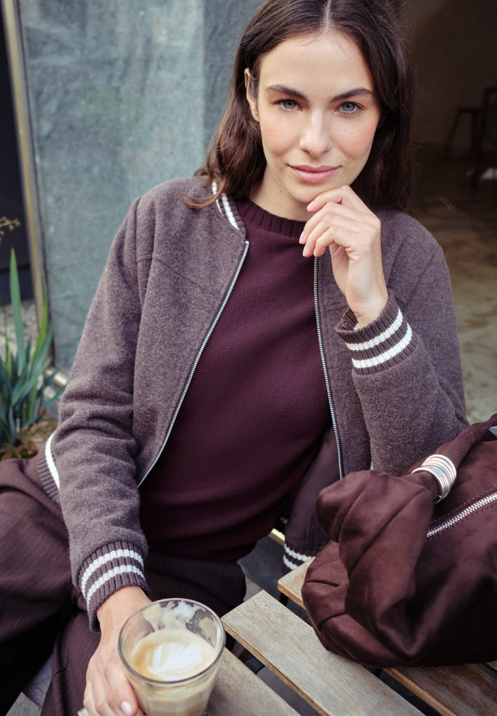 dolman u-boat sweater, royal plum 17212 Bild 7