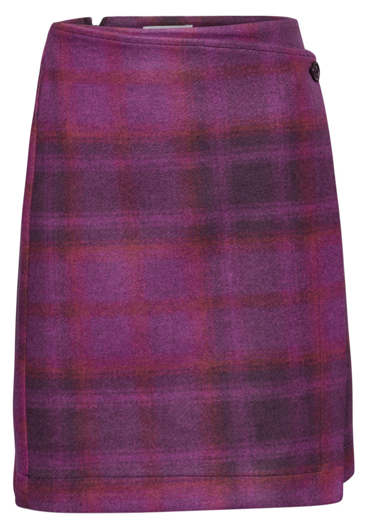 Fake wrap_check, royal plum 37212 Bild 1