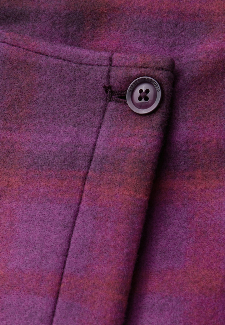 Fake wrap_check, royal plum 37212 Bild 2