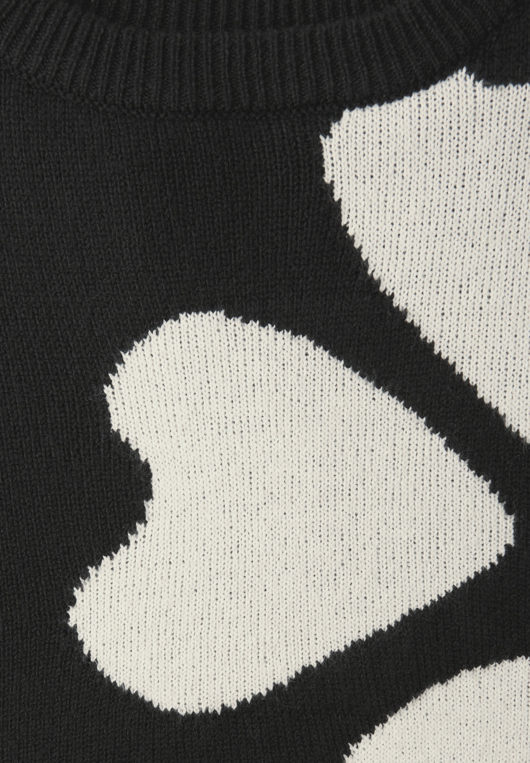 intarsia sweater, Black 20001 Bild 2